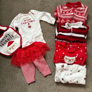 Newborn Girls Christmas Bundle